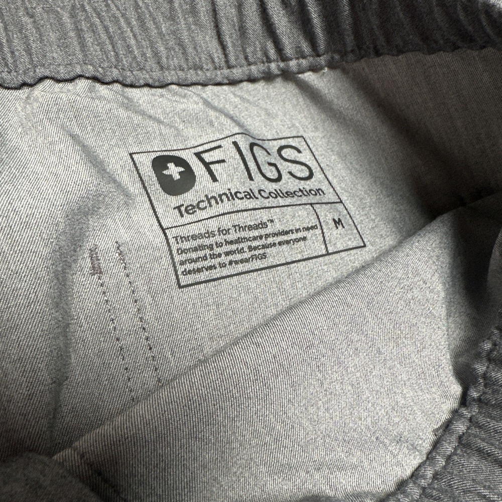 Figs Technical Collection Kade Scrub Pants Size M Graphite Gray PO #1429 - Picture 3 of 9